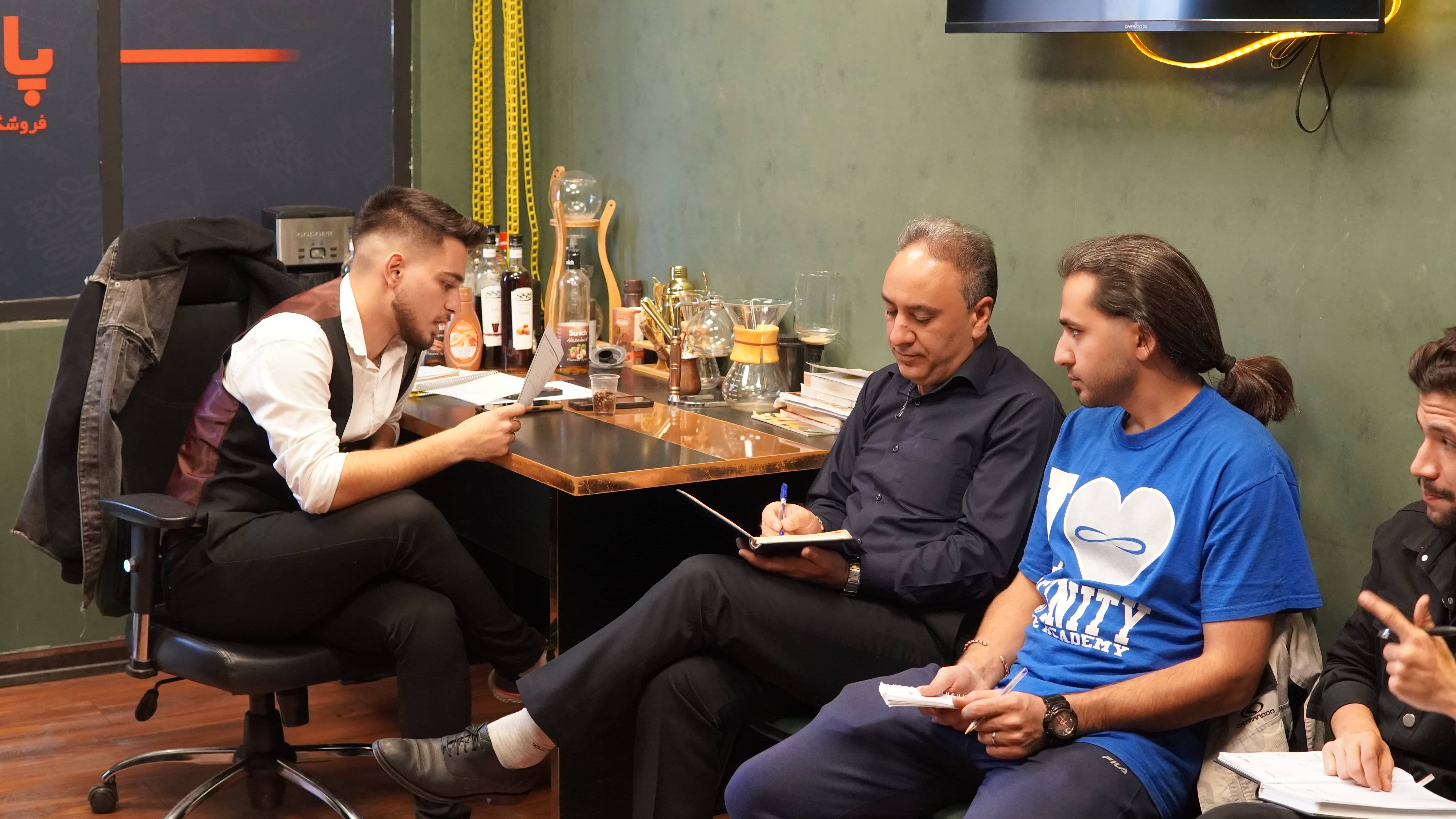 هنرجوی باریستایی